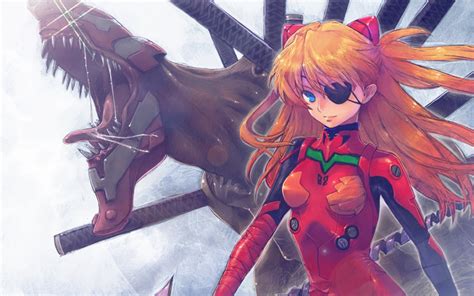 Evangelion Asuka Wallpaper - WallpaperSafari