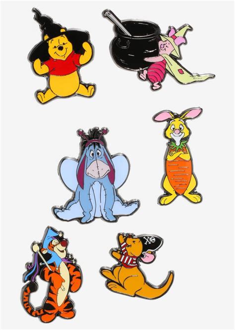 Hot Topic Winnie The Pooh Costumes Disney Trading Pin Series Pin Pop