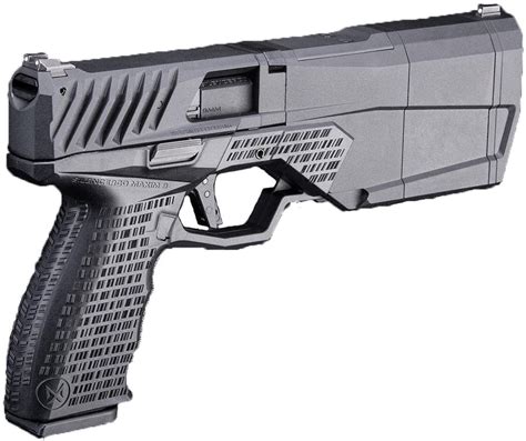 Krytac Silencerco Licensed Maxim 9 Integrally Suppressed Standard Version Gas Blowback Airsoft