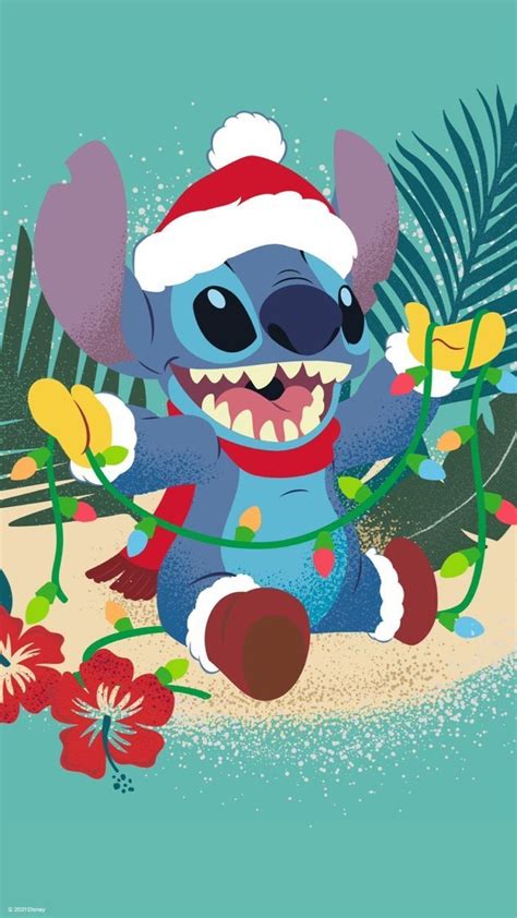 Stitch Christmas Wallpaper Explore More Blue Koala Cute Disney S Experiment Fictional Ch