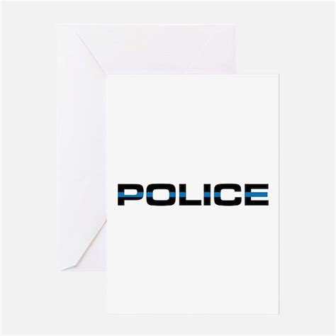 Police Greeting Cards Cafepress