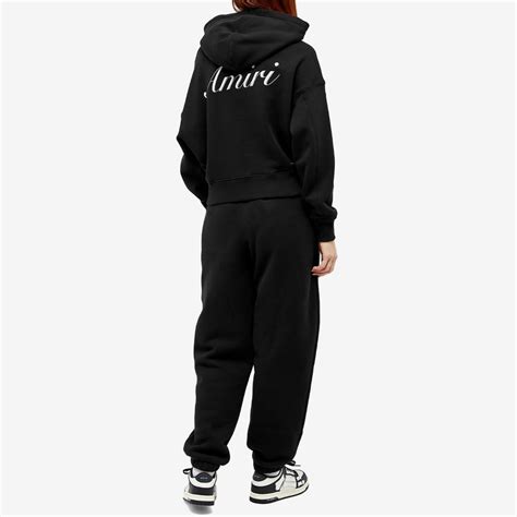 AMIRI Women's Ma Script Logo Hoodie Amiri