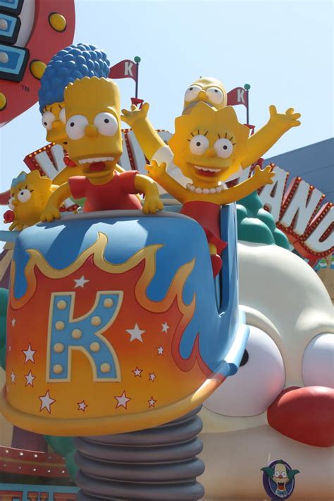 The Simpson Ride At Universal Studios In Los Angeles 3 Reviews And 14