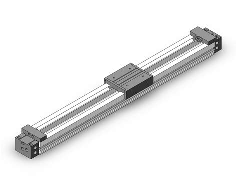 SMC MY1M25G 500AL Cyl Rodless Slide Brg Guide MY1M GUIDED CYLINDER