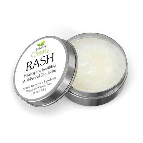 Clearly Rash Natural Anti Fungal Relief Balm For Fungus Eczema Jock Itch Athletes Foot