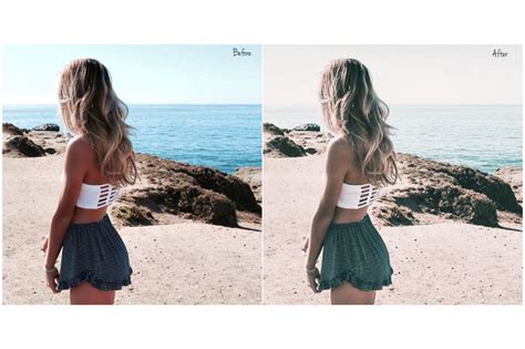 Beach Day Lightroom Presets By Happynews Thehungryjpeg