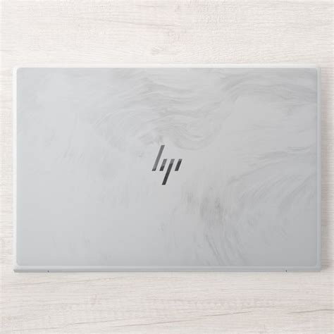 Elegant White Marble Hp Elitebook G G G Hp Laptop Skin Zazzle