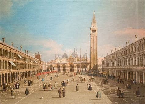 Capture The Beauty Of Piazza San Marco With The Basilica In Venice