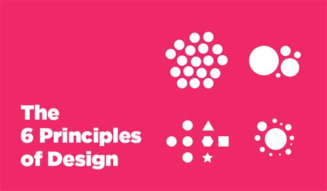 Graphic Design The 6 Principles Of Design Cgfrog