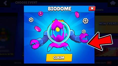 Biodome Season🎁🎁🎁 Brawl Stars Rewards Youtube