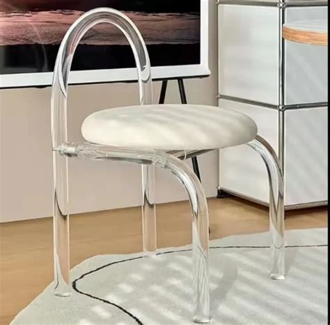 Wedding Dining Chairs Nordic Transparent Acrylic Plexiglass Dining