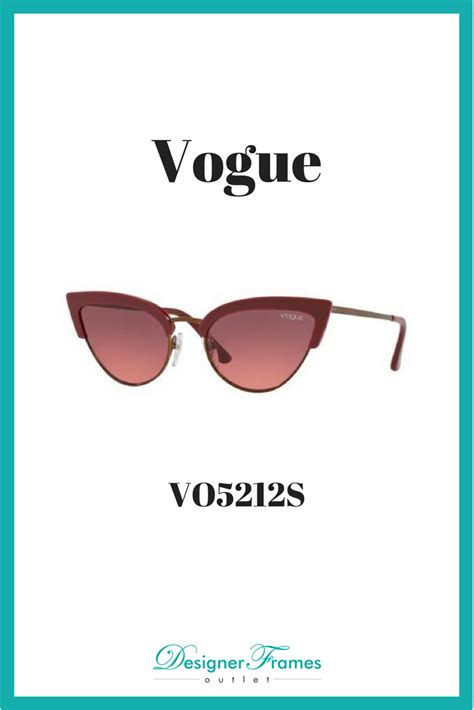 Vogue Sunglasses Vo5212s Vogue Sunglasses Vogue Eyewear Fashion