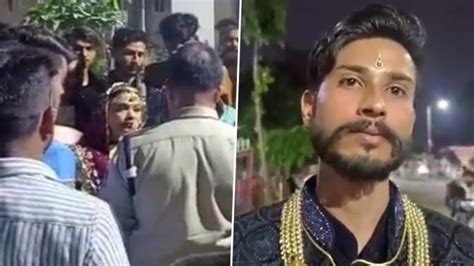 Madhya Pradesh Bride And Groom Protest At Police Station In Ratlam After Cops Stop Dj From