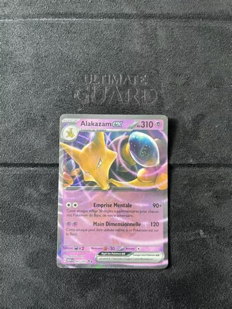 Carte Pok Mon Alakazam Ex Mew Ecarlate Violet Pok Mon Fr