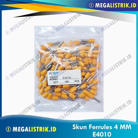 Jual Ksp Skun Ferrules Mm Skun Kabel Ferules Mm Insulated End