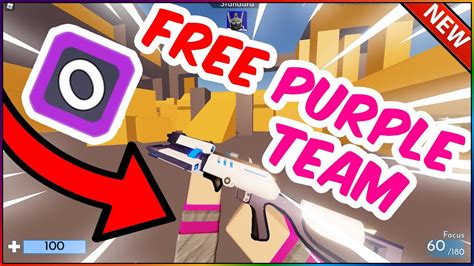 New How To Get Purple Team Skin Youtube