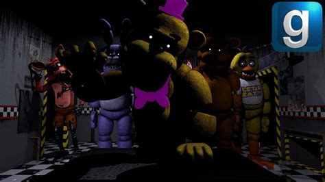 Gmod Fnaf Fredbears Creation Of The Ultimate Custom Night Youtube