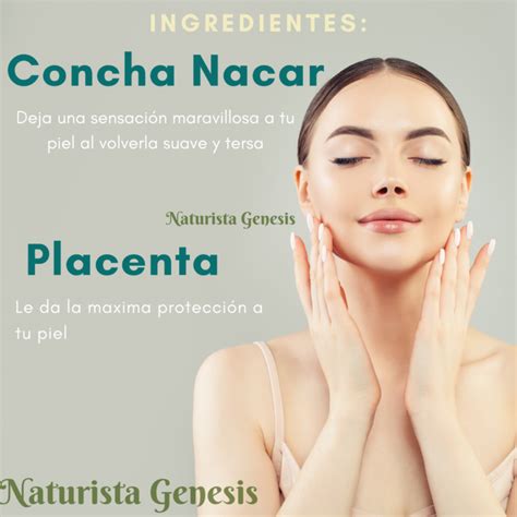 Crema Concha Nacar Con Placenta