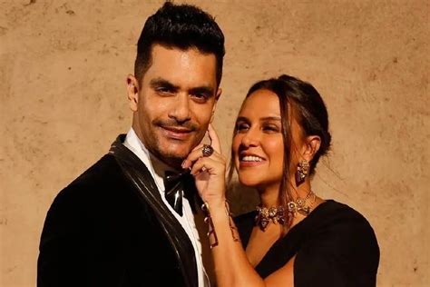 Neha Dhupia Angad Bedi Karan Johar Karan Johar Played The Role Of