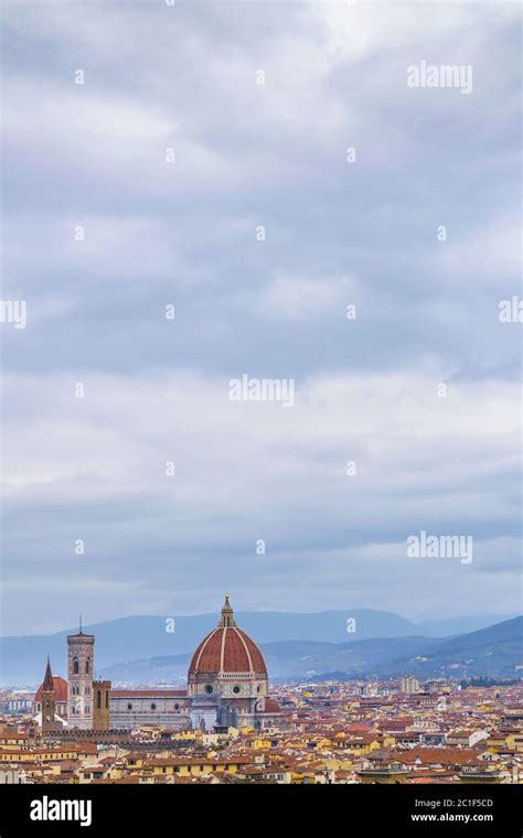 Aerial View Florence, Italy Stock Photo - Alamy