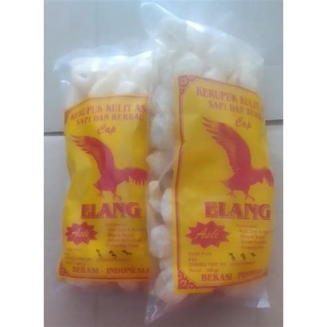 Jual Kerupuk Kulit Asli Sapi Dan Kerbau Cap Elang Shopee Indonesia