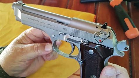 Pistola Marca Beretta Modelo 92fs Inox Calibre 9x19mm 43 Off