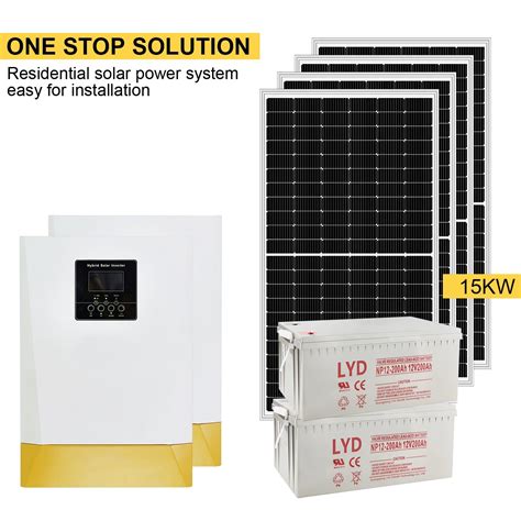 Kw Solar System For Home Solar Off Grid System Solar Panel System