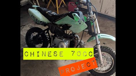 70cc Chinese Dirt Bike Project Part 1 Youtube