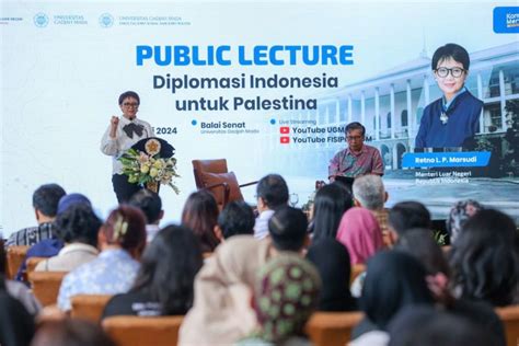 Menlu Retno Tegaskan Indonesia Masih Kokoh Konsisten Bela Palestina