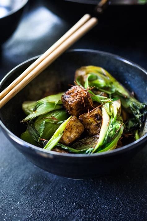 Black Pepper Tofu Feasting At Home