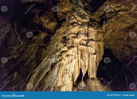 Stalactite And Stalagmite Formations Stock Photo Image Of Nacave