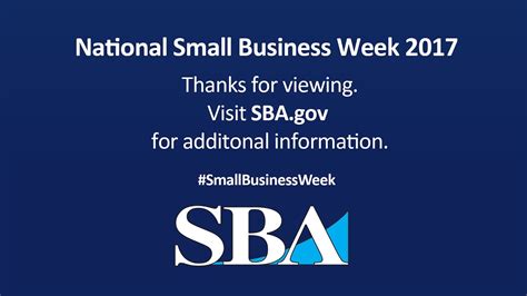 National Small Business Week 2017 Indianapolis In Youtube