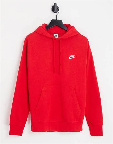 Bright Red Nike Hoodie Sale Online