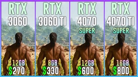 Rtx Vs Rtx Ti Vs Rtx Super Vs Rtx Ti Super Test