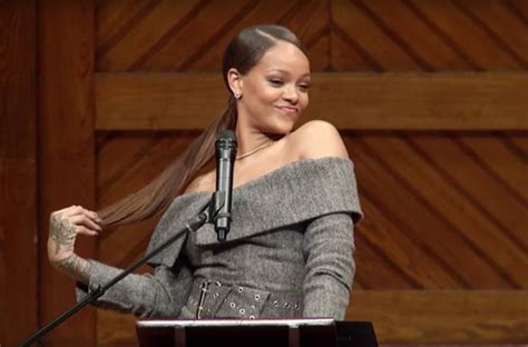 Watch Rihanna School Harvard With Her Humanitarian Award Acceptance Speech