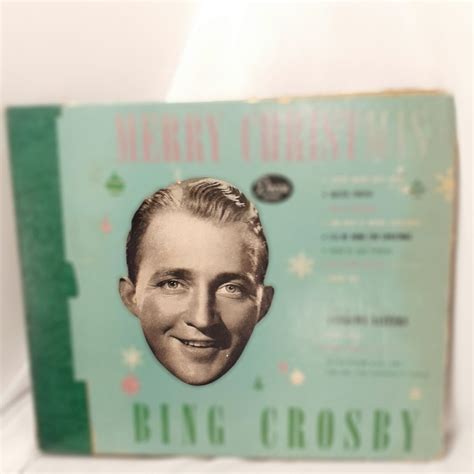 Bing Crosby Merry Christmas Decca Records A 403 Box Set 78 RPM Five