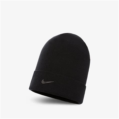 NIKE CZAPKA ZIMOWA U NSW BEANIE CUFFED SWOOSH CW6324 010 Czarny