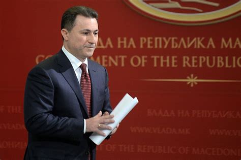 Бившият македонски премиер Никола Груевски изчезна