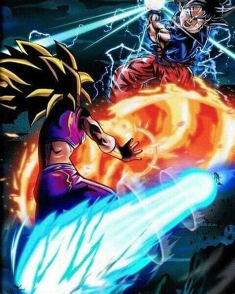 Goku Ultra Instinct Vs Kefla Personajes De Dragon Ball Personajes De