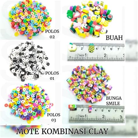 Jual Update MANIK CLAY MOTE CLAY MANIK MANIK SPACER POLYMER CLAY