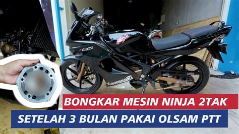 LANGSUNG BONGKAR BLOK HEAD SETELAH 3 BULAN CUMA PTT LUBRICANTS YANG