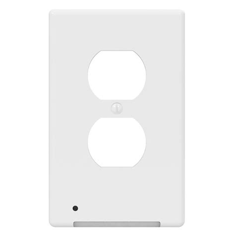 Amertac Lumicover Classic Cover Night Light Wall Plate White Shop Lamps And Lights At H E B