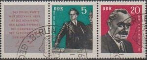 Stamp Georgi Dimitrov Mikhaylov Germany Democratic Republic Ddr