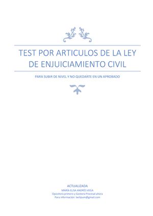 Juicio Verbal TEMA 23 PARTICULARIDADES DEL JUICIO VERBAL 1 DEL