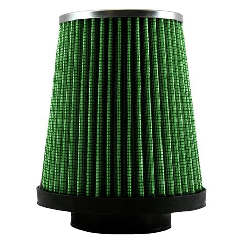 Green Filter® 2047 Round Tapered Green Air Filter With Ss End Cap And