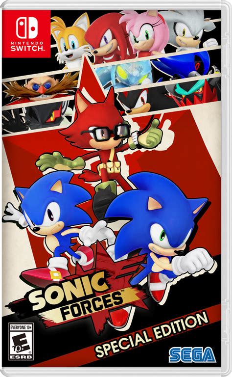 Nibroc S Sonic Forces Boxart Switch Version By Nibroc Rock On Deviantart