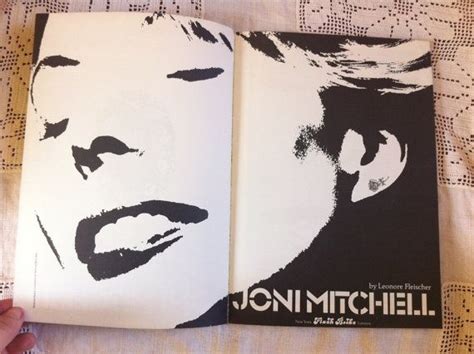 JONI MITCHELL Biography 1976 by Leonore Fleischer. Laurel | Etsy | Joni ...