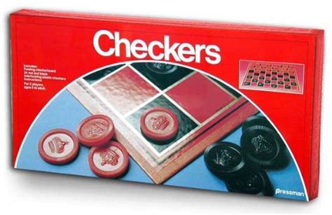 Checkers Folding Board Game Toys And Games Checkers Game