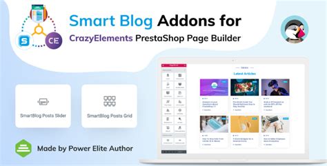 Smart Blog Addons For Crazy Elements Prestashop Page Builder Code Market