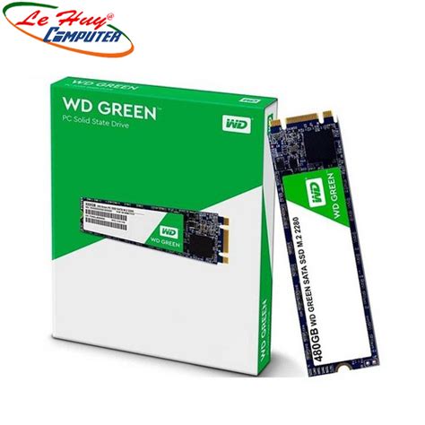 Ổ cứng SSD Western Digital Green M 2 2280 Sata 480GB WDS480G2G0B Hàng